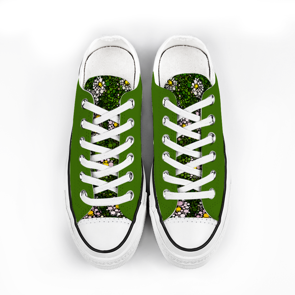 SKID Sneakers BLAZEY DAISY Pasture Dark