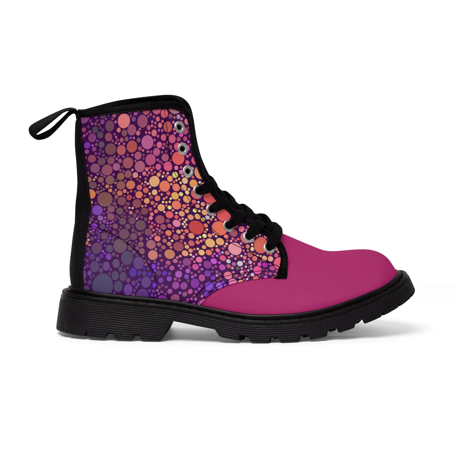 STOMP Boots FUSCHIA SHOCK Magenta Men's Canvas