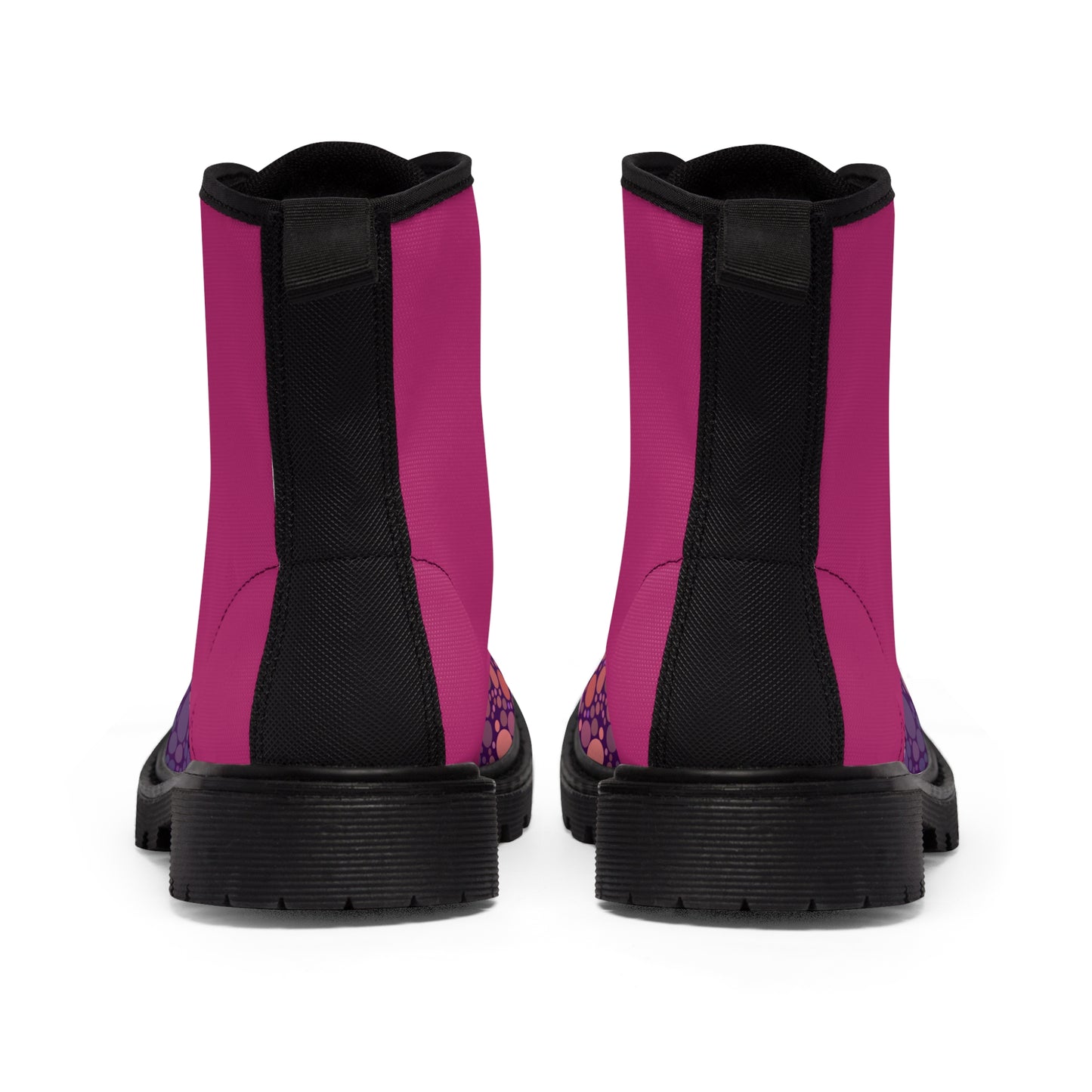 STOMP Boots FUSCHIA SHOCK Magenta Women's Canvas