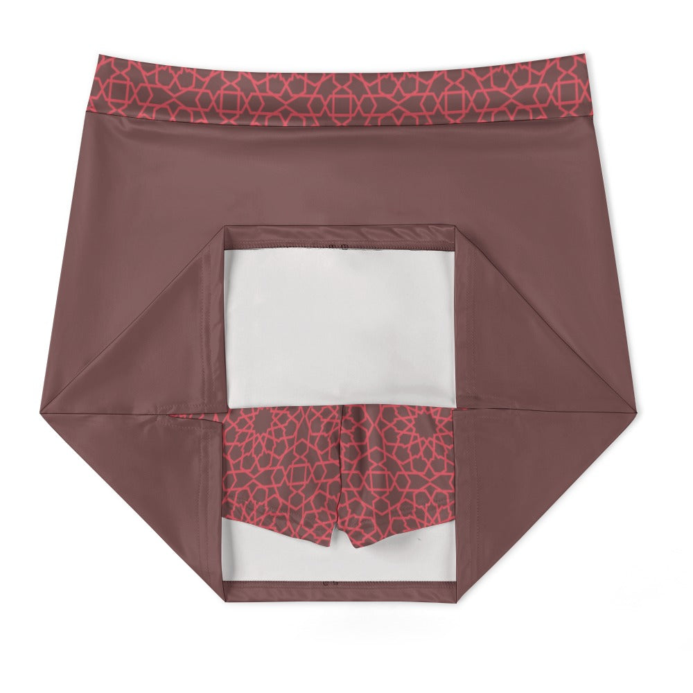 SANDBAR Workout Skorts CORDOBA Cacao solid S-4XL