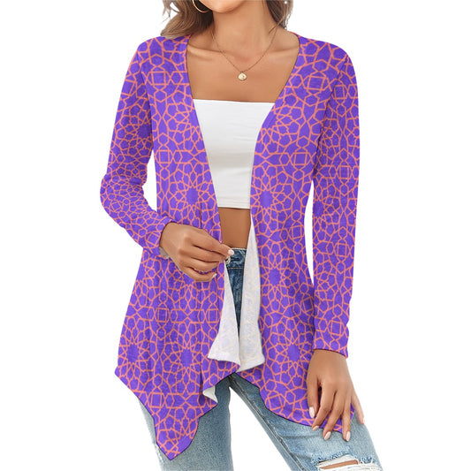 SANDBAR Resort Cardi CORDOBA Jacaranda Coral S-2XL