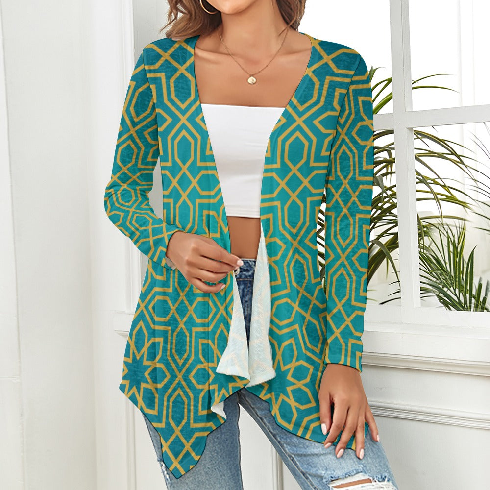 SANDBAR Resort Cardi CADIZ Malachite S-2XL