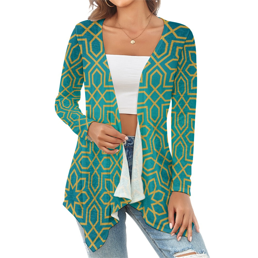 SANDBAR Resort Cardi CADIZ Malachite S-2XL