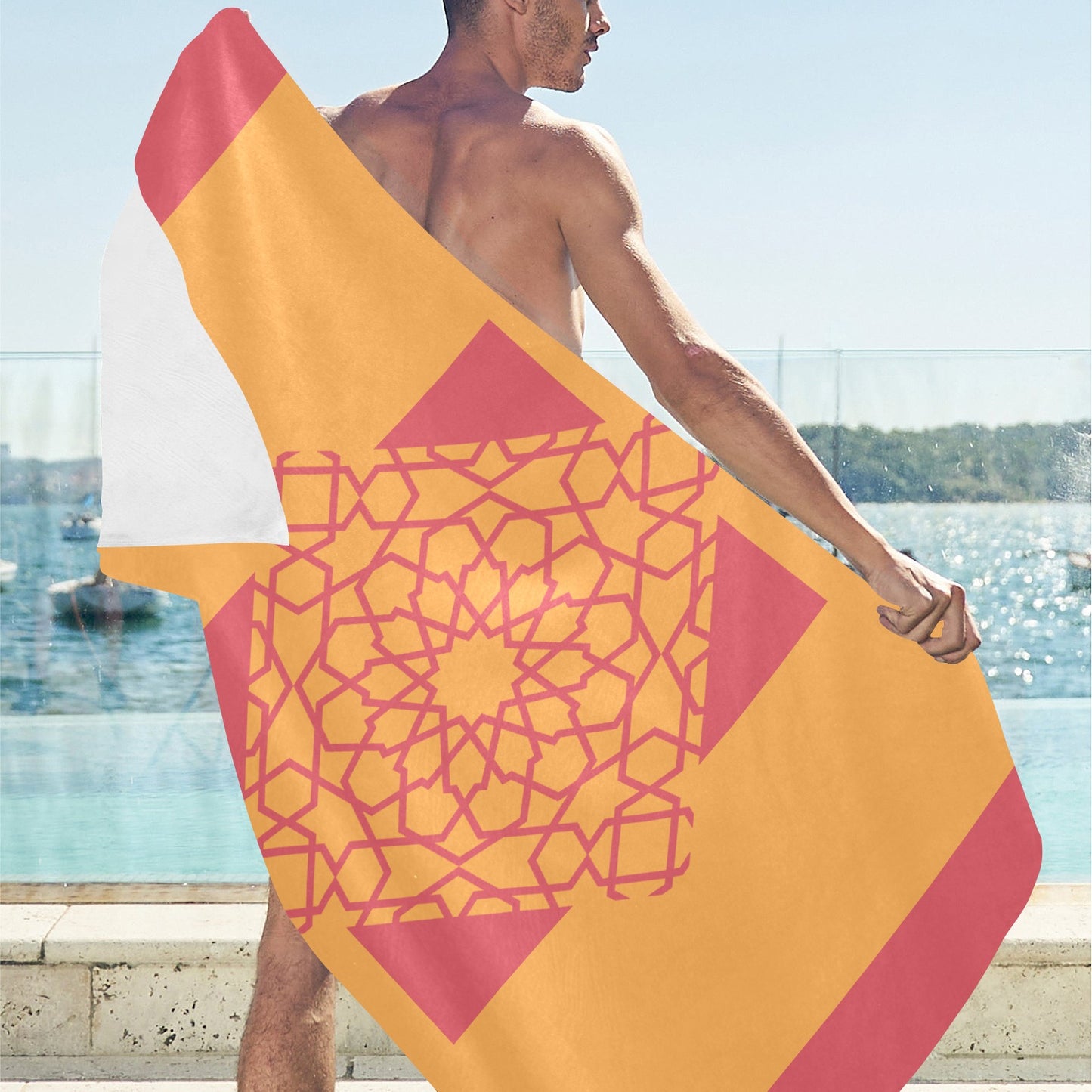 SANDBAR Beach Towel Suede  CORDOBA Oro Vieira Shakeoff