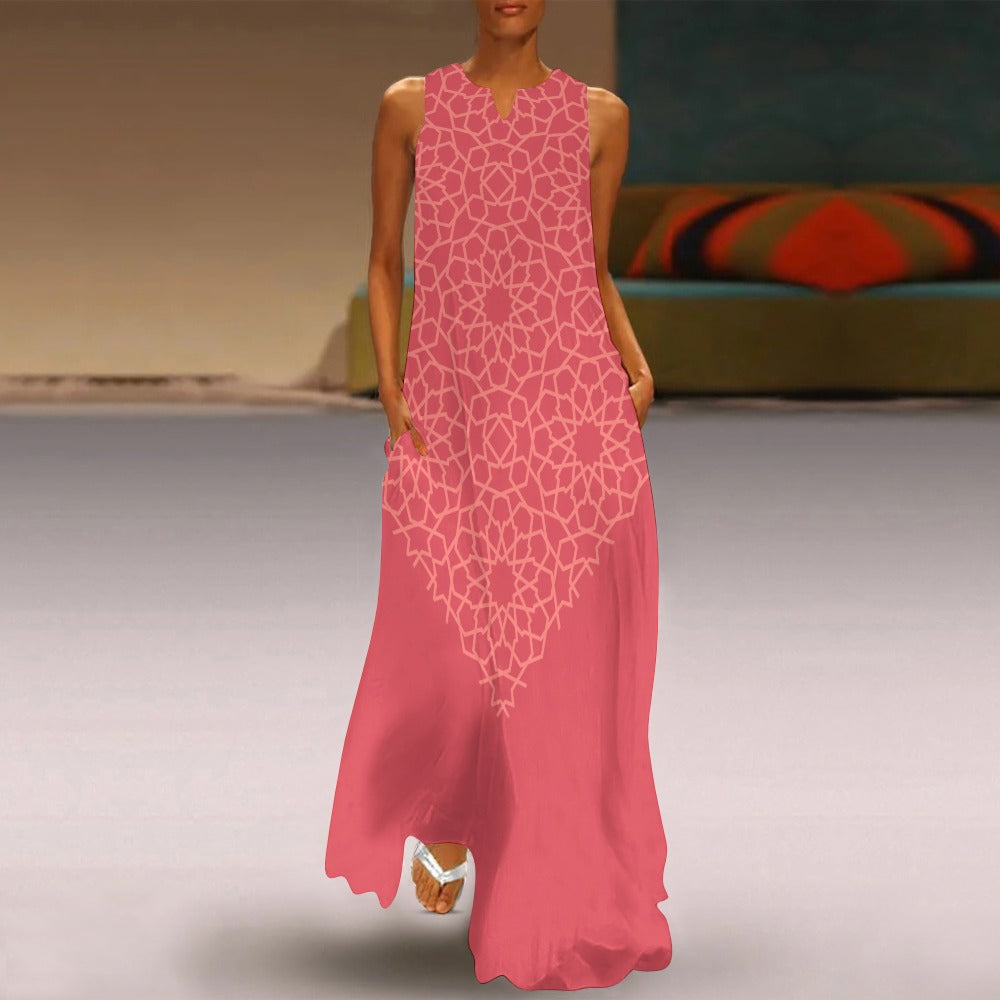 SANDBAR Long dress CORDOBA Vieira Coral S-5XL