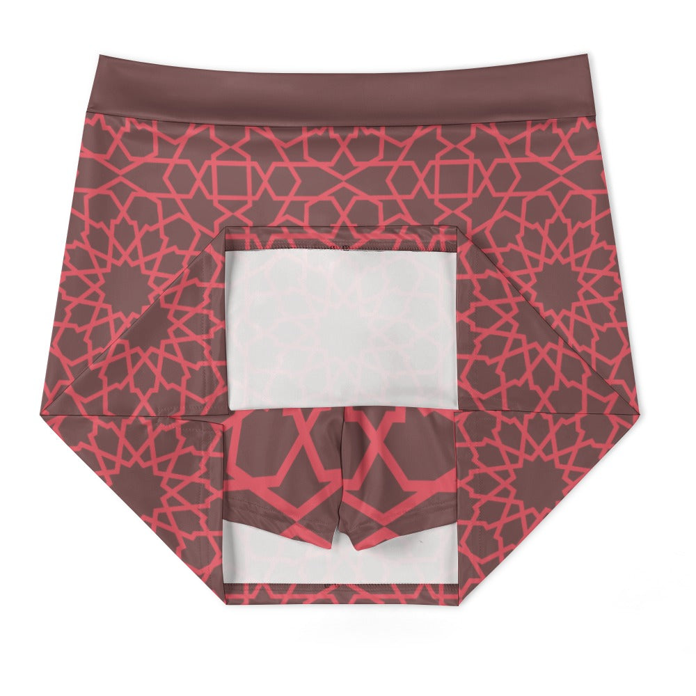 SANDBAR Workout Skorts CORDOBA Cacao S-4XL