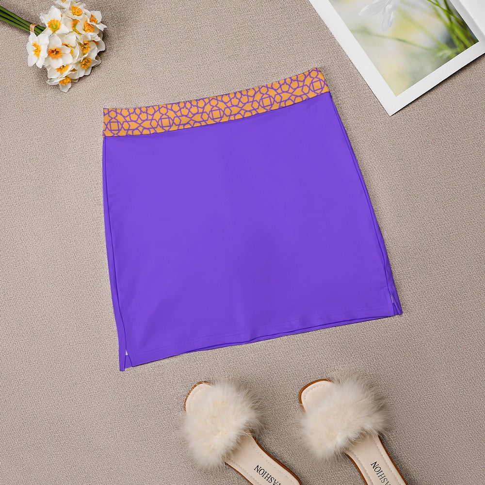 SANDBAR Workout Skorts CORDOBA Jacaranda Oro solid S-4XL