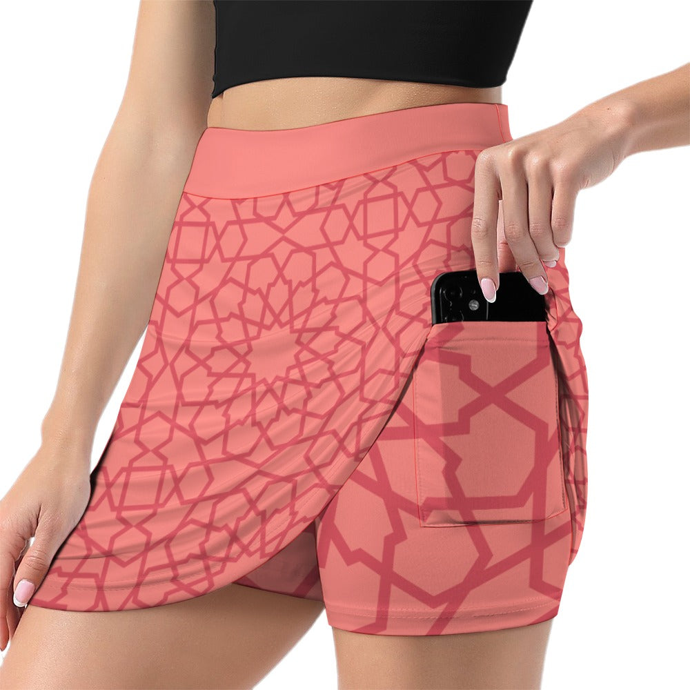 SANDBAR Workout Skorts CORDOBA Coral Vieira S-4XL