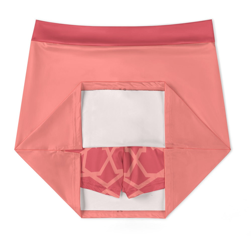 SANDBAR Workout Skorts CORDOBA Coral Vieira solid S-4XL