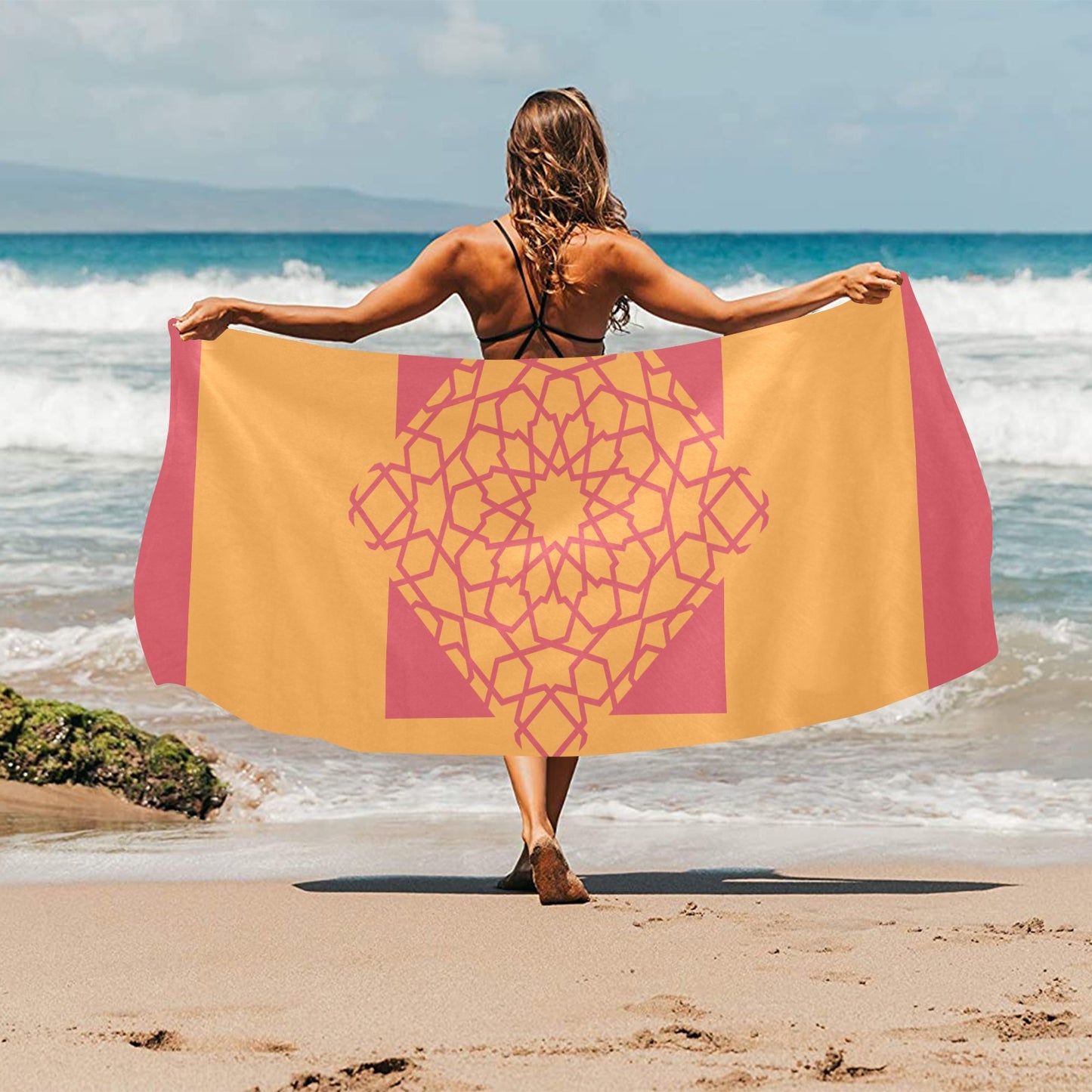 SANDBAR Beach Towel Suede  CORDOBA Oro Vieira Shakeoff