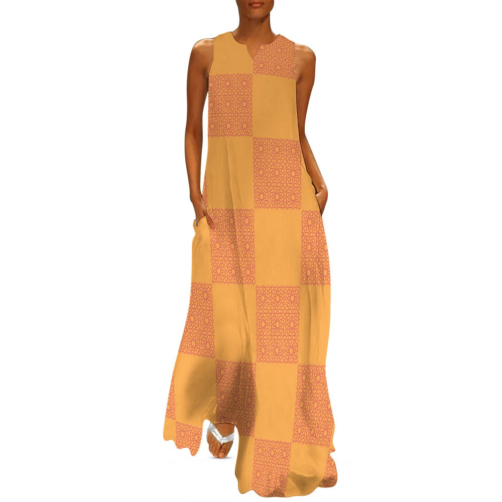 SANDBAR Long dress CORDOBA Oro Vieira S-5XL