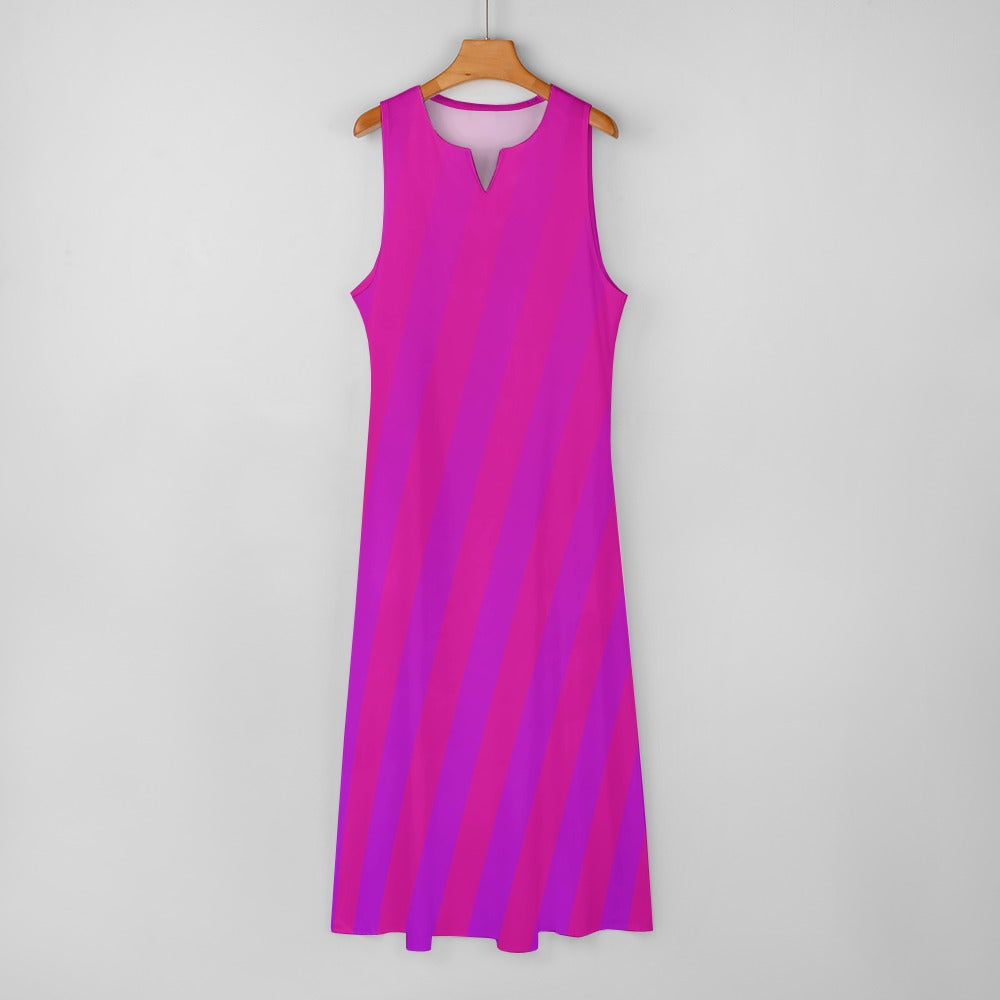 SANDBAR Long dress ROSEY Stripe S-5XL