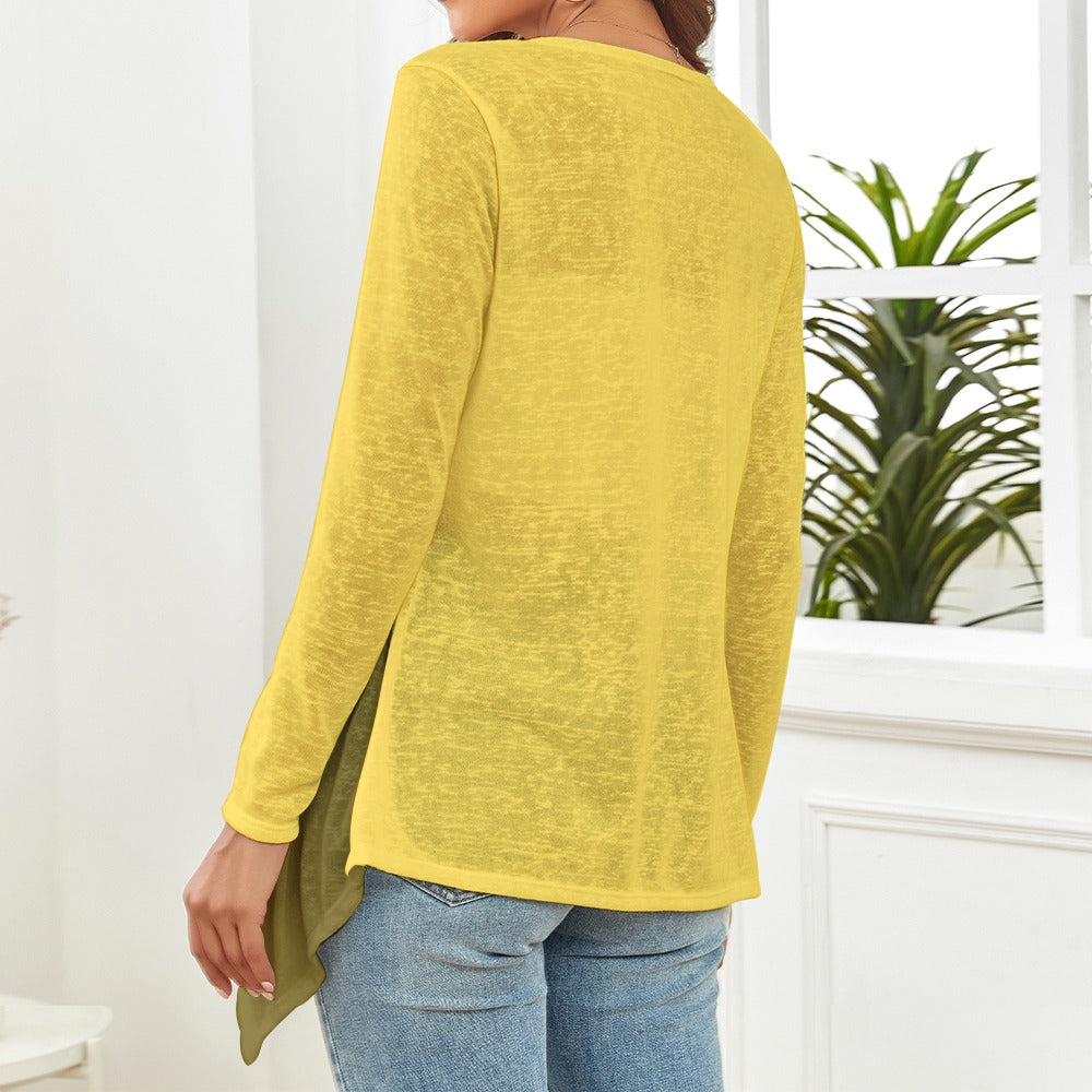 SANDBAR Resort Cardi LISBON Lemon solid S-2XL cardigan