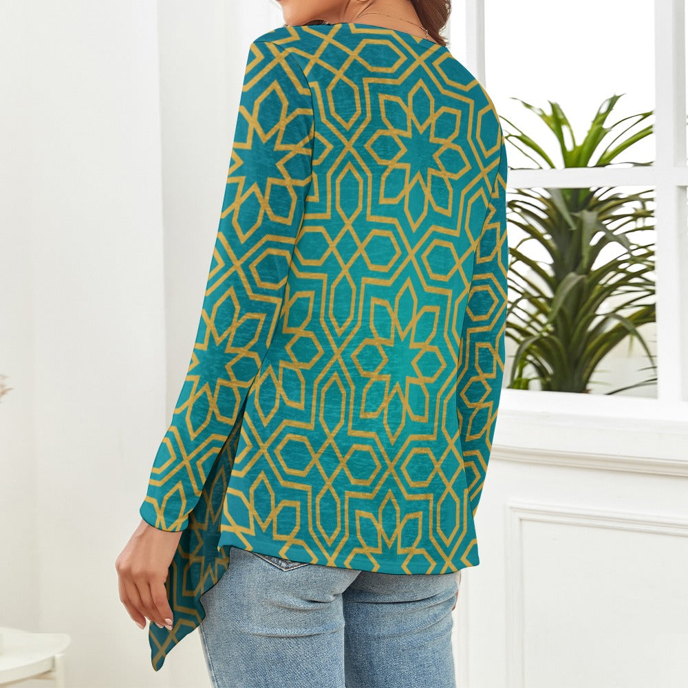 SANDBAR Resort Cardi CADIZ Malachite S-2XL