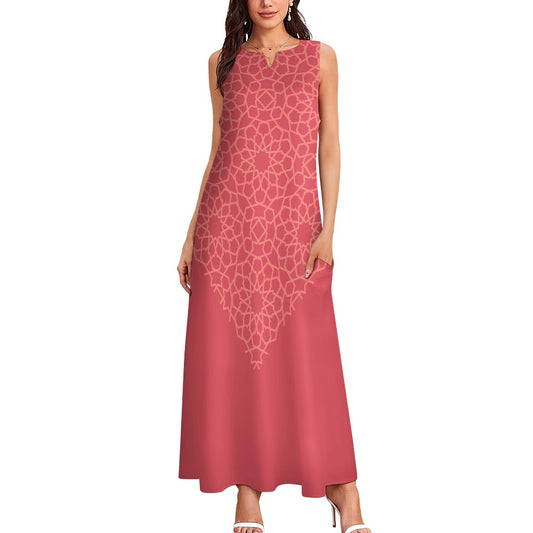 SANDBAR Long dress CORDOBA Vieira Coral S-5XL