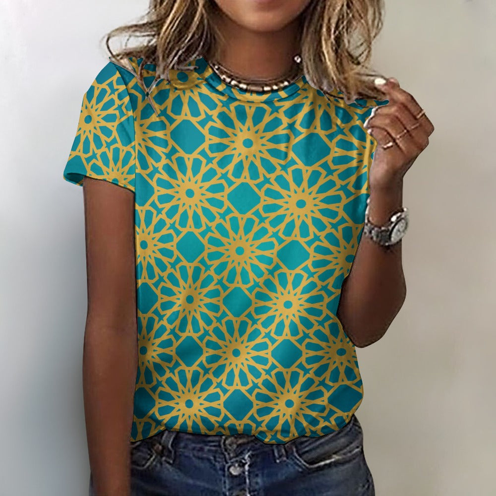 SANDBAR Cotton T-Shirt CADIZ Malachite I 2XS-4XL