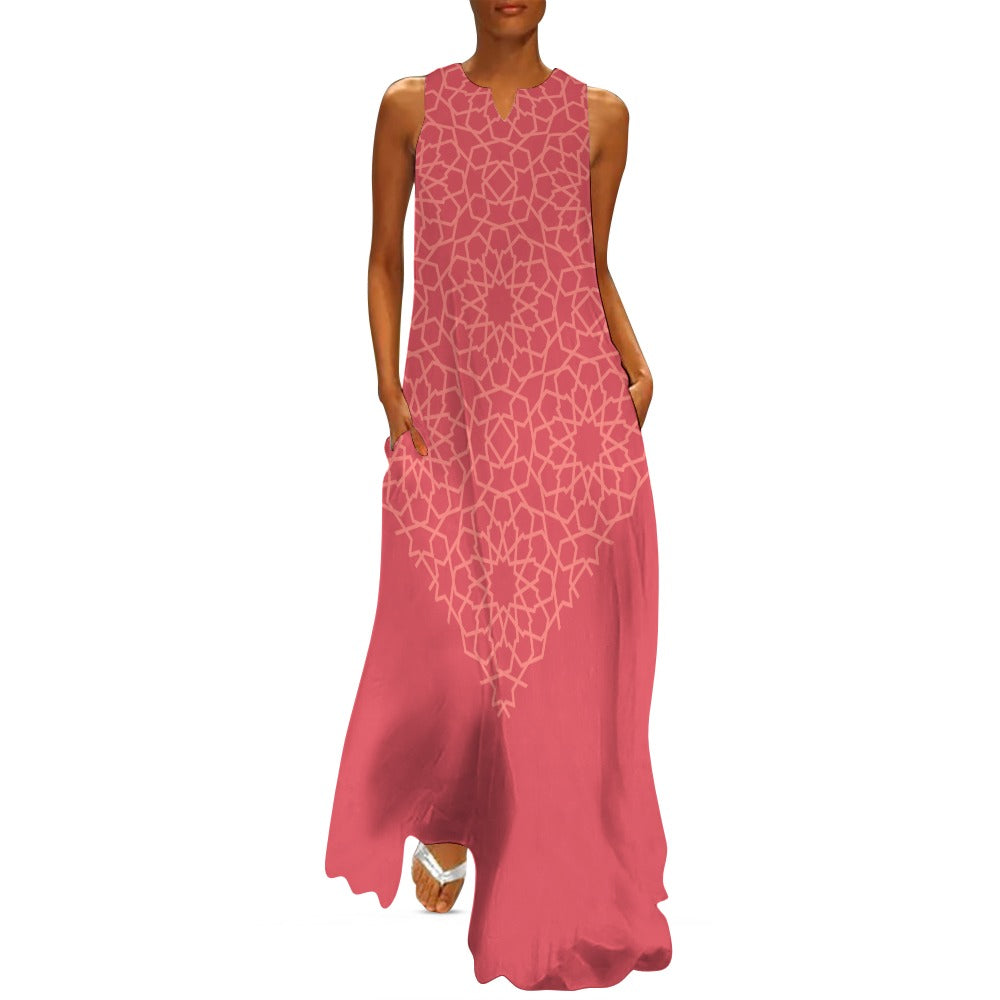 SANDBAR Long dress CORDOBA Vieira Coral S-5XL