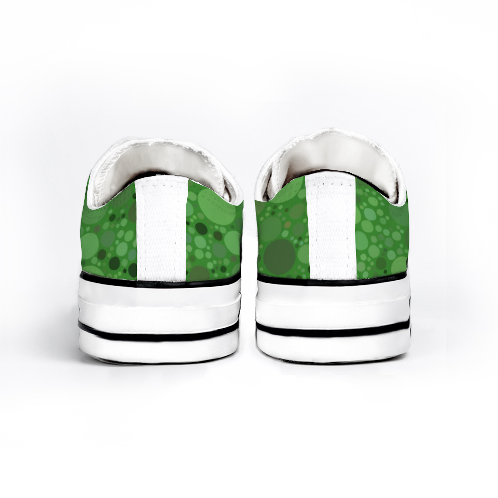 Back Cool sneakers with a pun - World Peas instead of World Peace