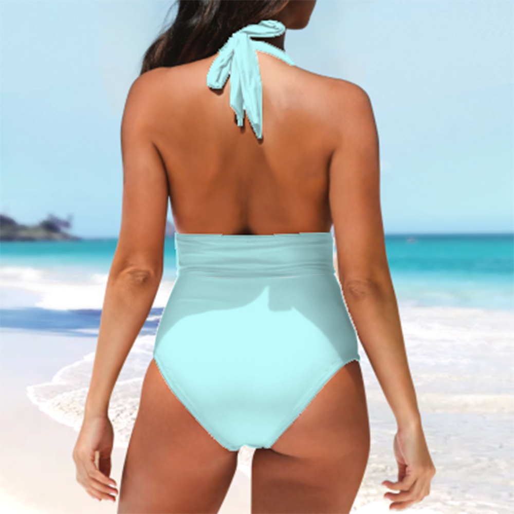 SANDBAR Swimwear Halterneck K'GARI Aqua M