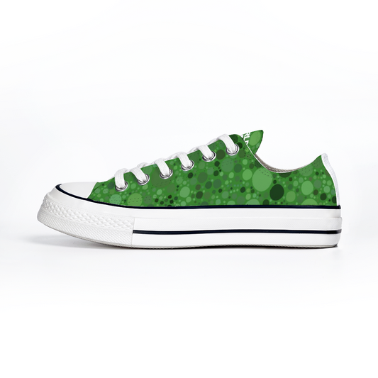 Cool sneakers with a pun - World Peas instead of World Peace